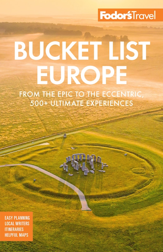 Front cover_Fodor's Bucket List Europe