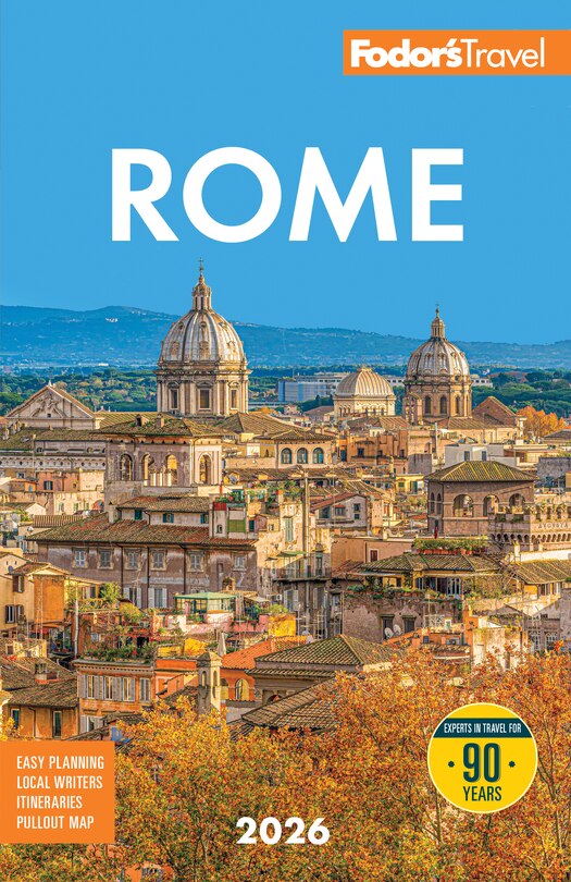 Front cover_Fodor's Rome 2026