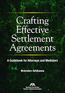 Couverture_Crafting Effective Settlement Agreements
