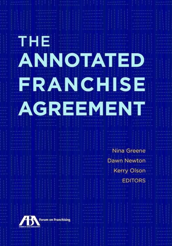 Front cover_The Annotated Franchise Agreement