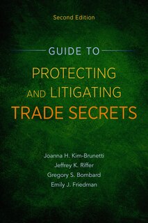 Couverture_Guide to Protecting and Litigating Trade Secrets, Second Edition