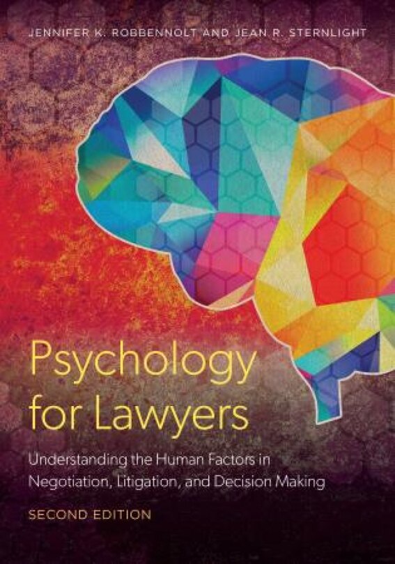 Front cover_Psychology for Lawyers