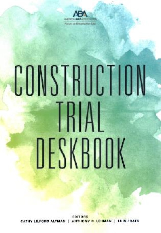 Couverture_Construction Trial Deskbook