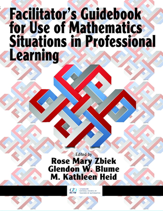 Couverture_Facilitator's Guidebook for Use of Mathematics Situations in Professional Learning