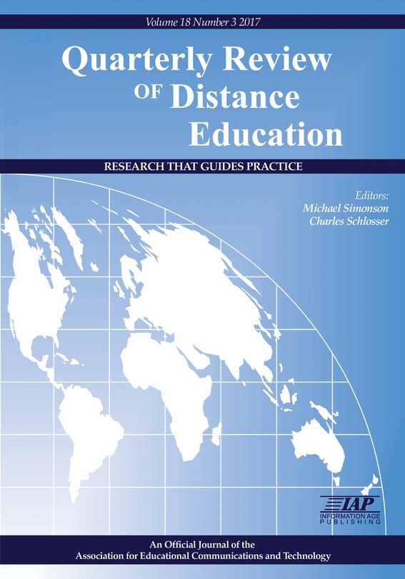 Front cover_Quarterly Review of Distance Education Vol 18 Issue 3