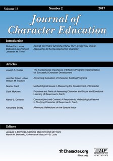Front cover_Journal of Character Education Vol 13 Issue 2
