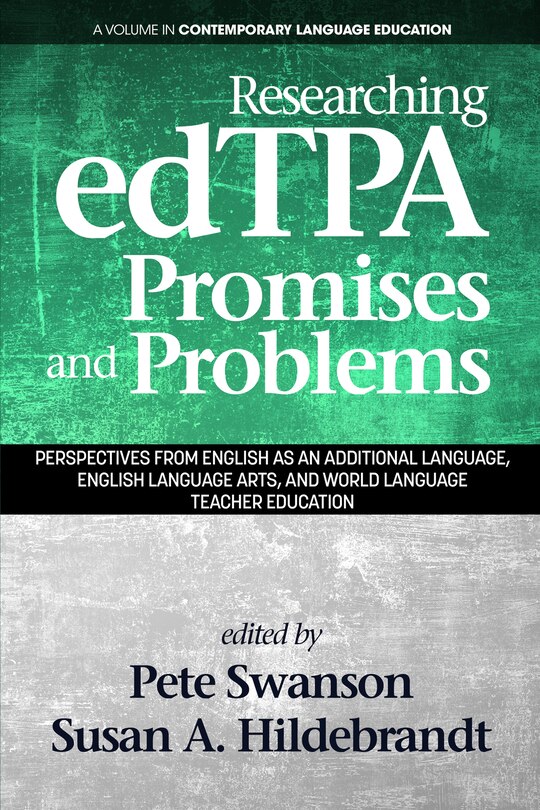 Front cover_Researching edTPA Promises and Problems