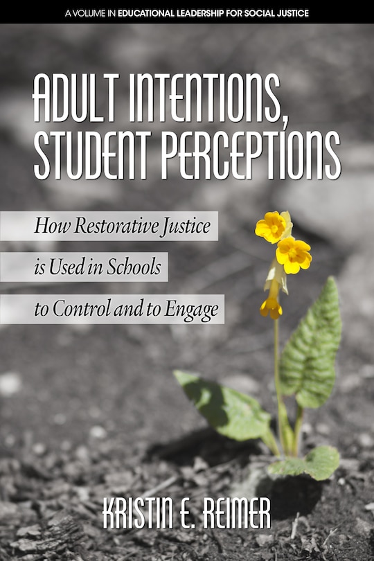 Front cover_Adult Intentions, Student Perceptions