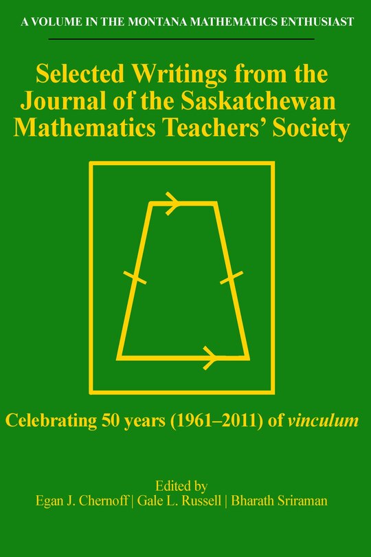 Front cover_Selected Writings from the Journal of the Saskatchewan Mathematics Teachers' Society
