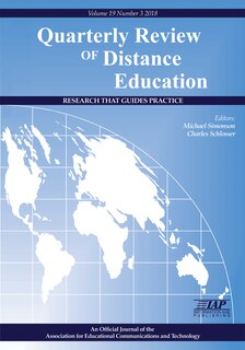 Front cover_Quarterly Review of Distance Education Vol 19 Issue 3