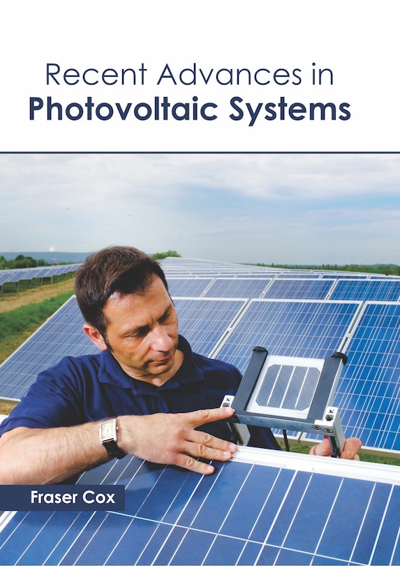 Front cover_Recent Advances In Photovoltaic Systems