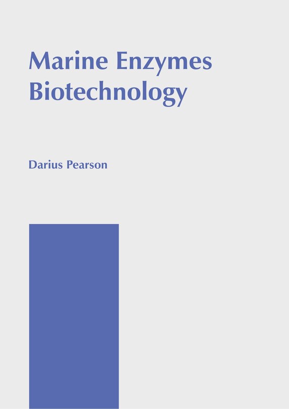 Front cover_Marine Enzymes Biotechnology