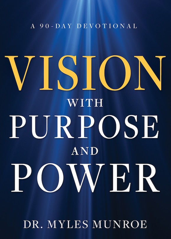 Front cover_Vision With Purpose And Power