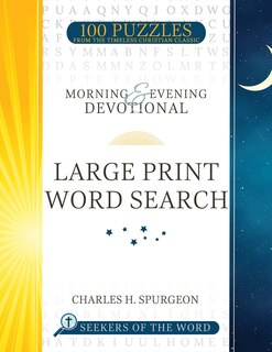 Couverture_Morning and Evening Devotional Large Print Word Search
