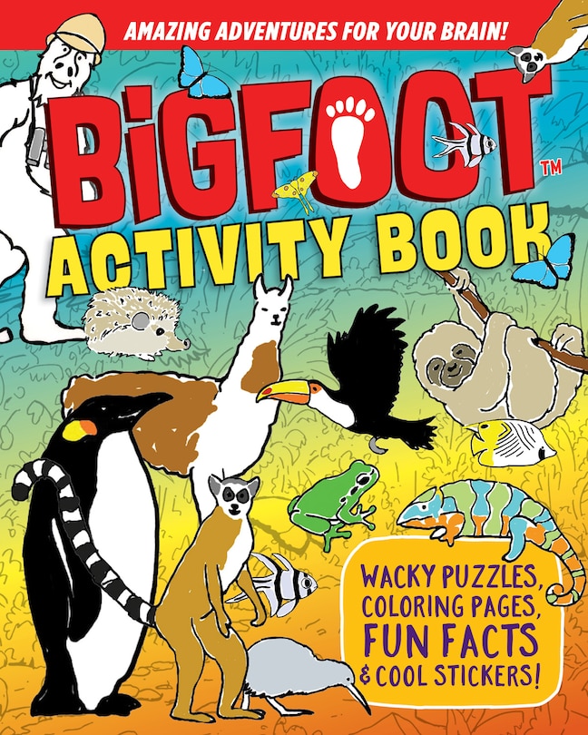 Front cover_Bigfoot Activity Book