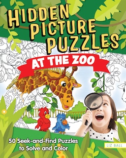 Couverture_Hidden Picture Puzzles At The Zoo