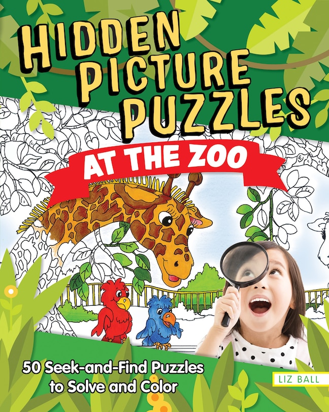 Couverture_Hidden Picture Puzzles At The Zoo