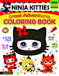 Couverture_Ninja Kitties Great Adventures Coloring Book