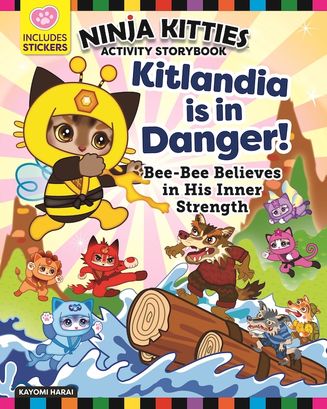 Couverture_Ninja Kitties Kitlandia Is In Danger! Activity Storybook