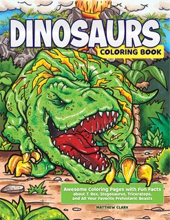Front cover_Dinosaurs Coloring Book