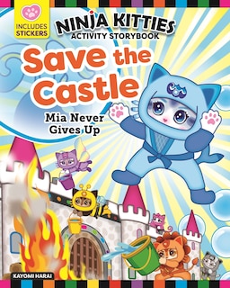 Couverture_Ninja Kitties Save The Castle Activity Storybook