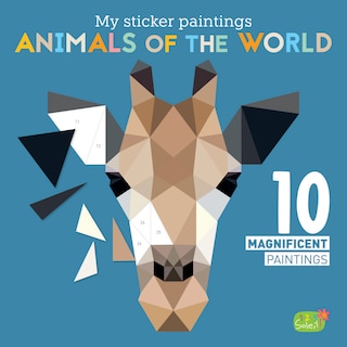 Couverture_My Sticker Paintings: Animals Of The World