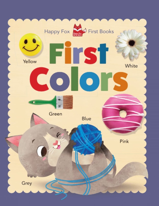 Couverture_Happy Fox First Books: First Colors