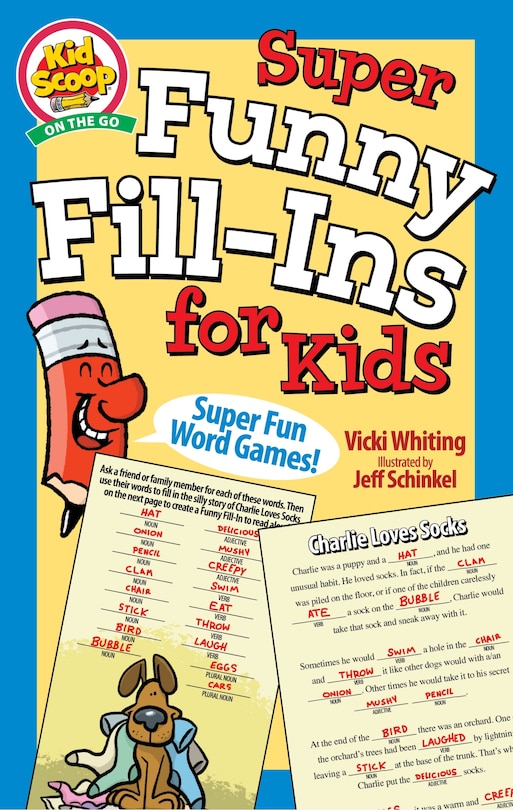Front cover_Super Funny Fill-ins For Kids