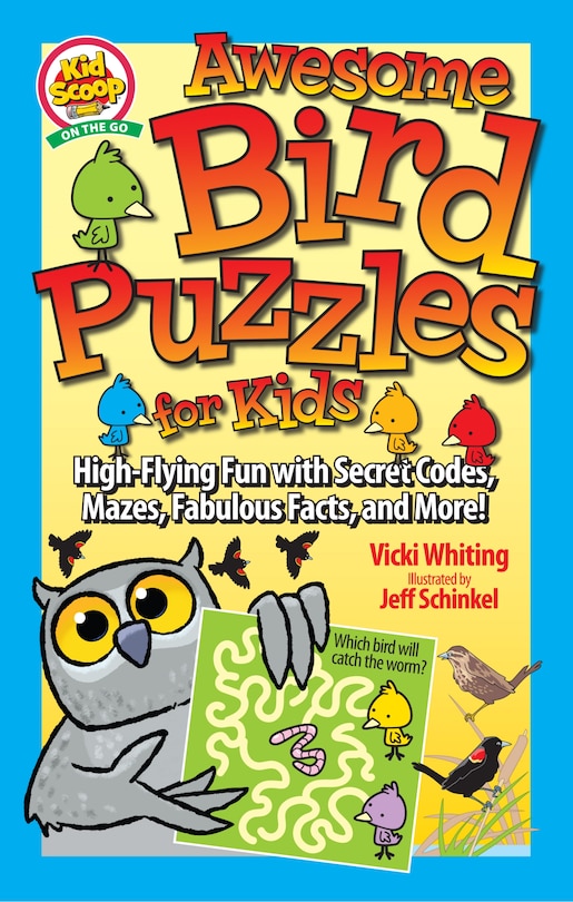 Front cover_Awesome Bird Puzzles For Kids