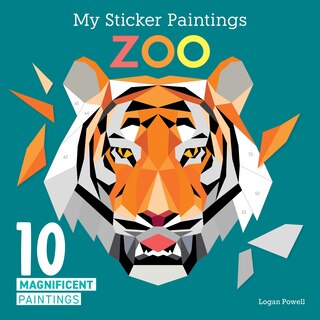Front cover_My Sticker Paintings: Zoo