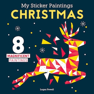 My Sticker Paintings: Christmas: 8 Magnificent Paintings (Happy Fox Books) For Kids 6-10