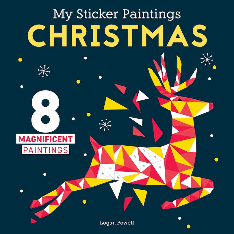 Front cover_My Sticker Paintings: Christmas