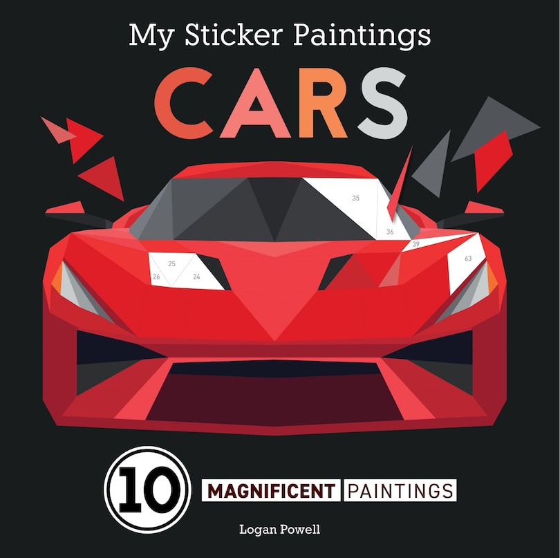 Couverture_My Sticker Paintings: Cars