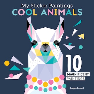 Front cover_My Sticker Paintings: Cool Animals