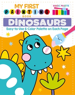 Couverture_My First Painting Book: Dinosaurs