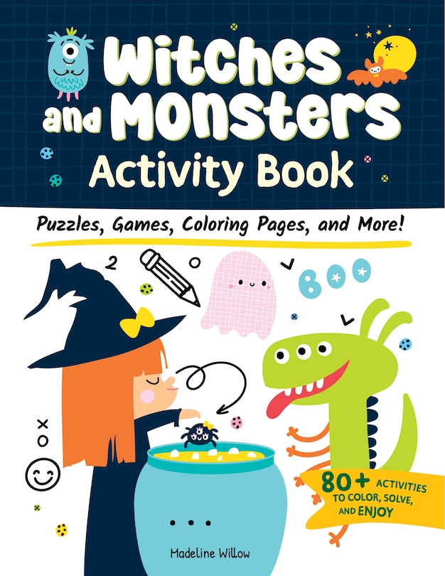 Couverture_Witches and Monsters Activity Book