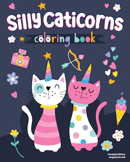 Couverture_Silly Caticorns Coloring Book
