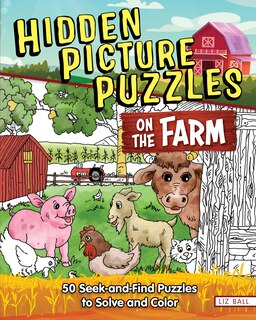 Front cover_Hidden Picture Puzzles on the Farm