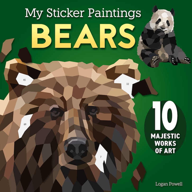 Front cover_My Sticker Paintings: Bears