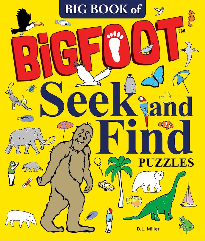 Couverture_Big Book of BigFoot Seek and Find Puzzles