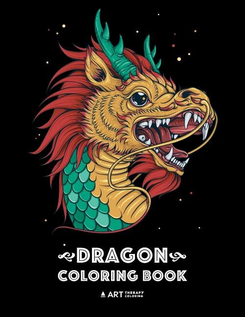 Front cover_Dragon Coloring Book