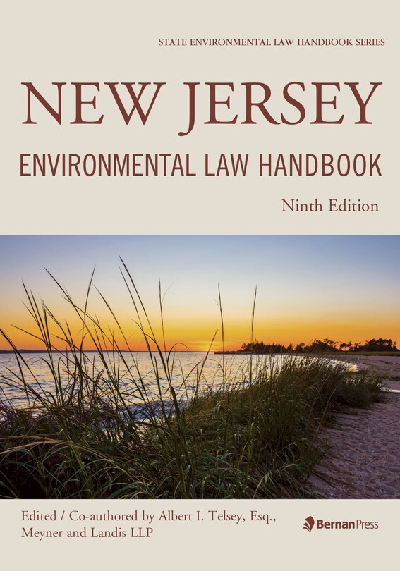 Front cover_New Jersey Environmental Law Handbook