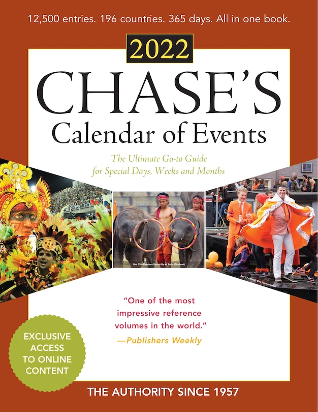 Couverture_Chase's Calendar Of Events 2022