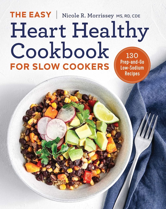 Front cover_The Easy Heart Healthy Cookbook For Slow Cookers