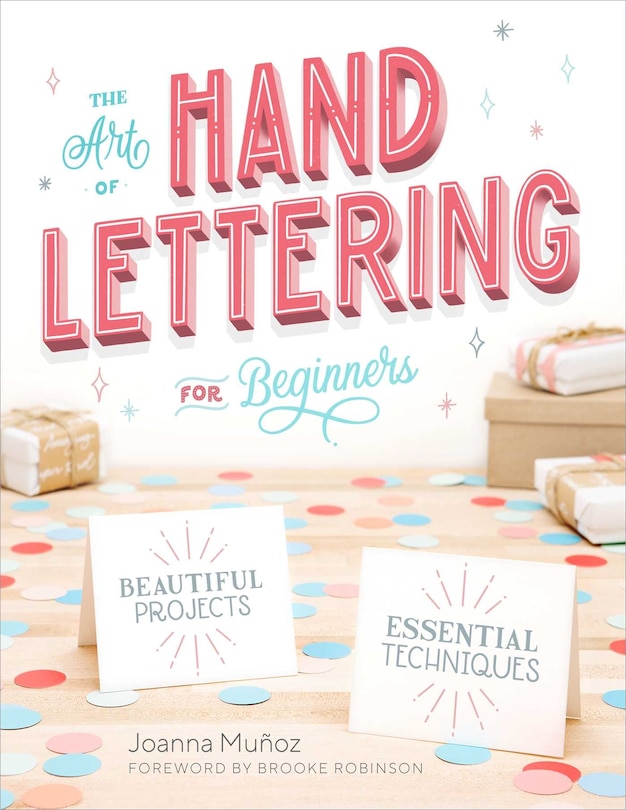 Front cover_The Art Of Hand Lettering For Beginners