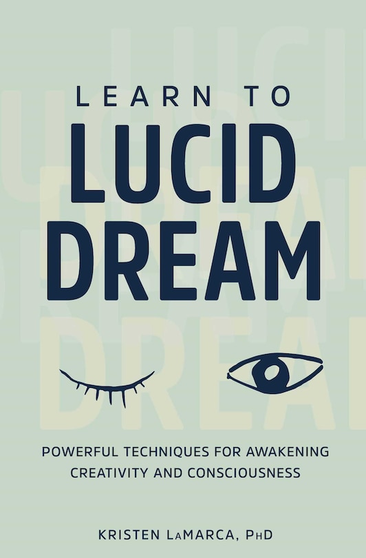 Front cover_Learn To Lucid Dream