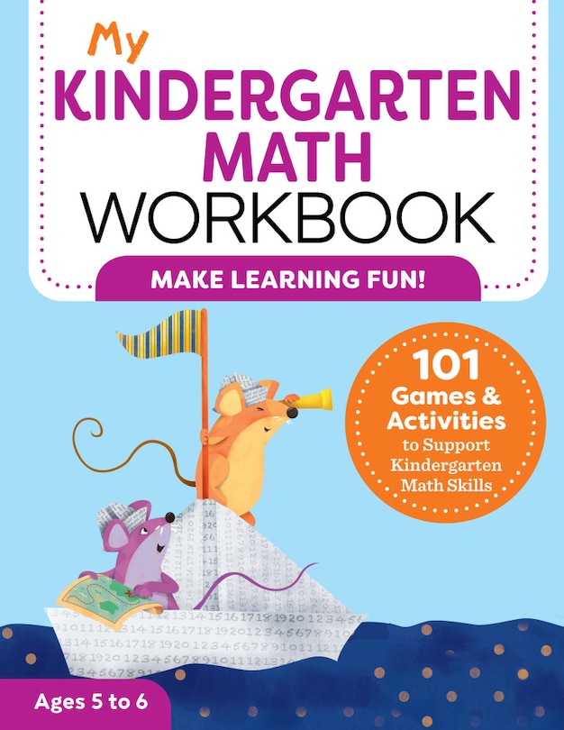 Front cover_My Kindergarten Math Workbook