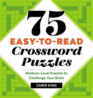 Couverture_75 Easy-to-read Crossword Puzzles