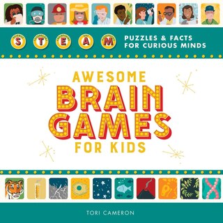 Front cover_Awesome Brain Games For Kids