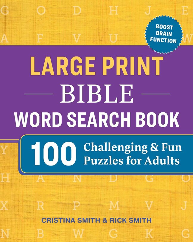 Couverture_Large Print Bible Word Search Book